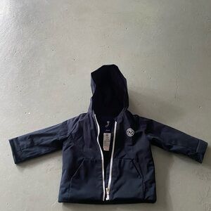 Jacadi 18mo insulated rain jacket navy